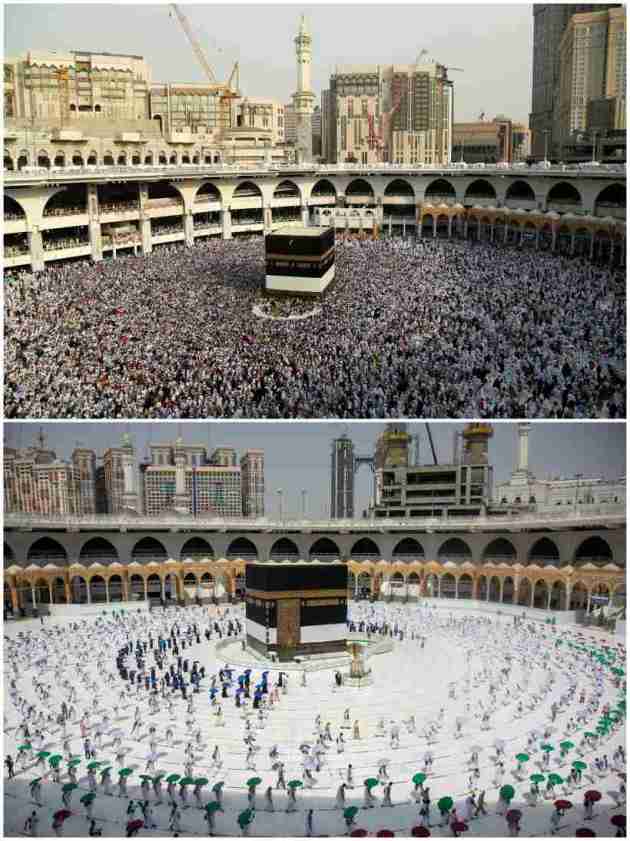 Coronavirus, Hajj pilgrimage, hajj saudi arabia, Hajj coronavirus, Coronavirus hajj restrictions, hajj pilgrimage photos, indian express