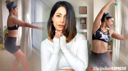 Hina Khan gives major fitness goals with Pilates workout; Watch