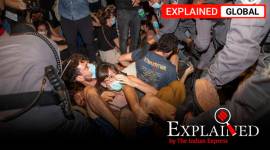 Benjamin Netanyahu, protests against Benjamin Netanyahu, Israel protests, Jerusalem protests, Israel coronavirus, Israel covid impact, Yair Netanyahu, express explained, indian express