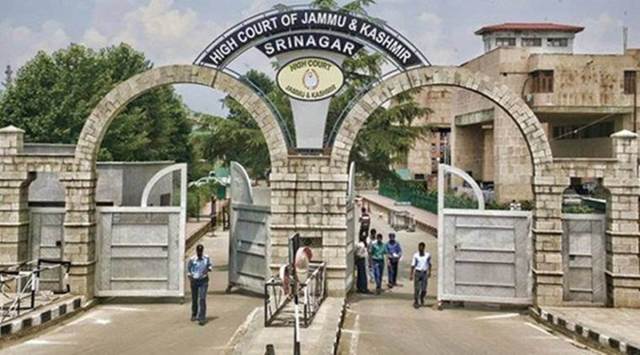 Jammu and Kashmir High Court (File)