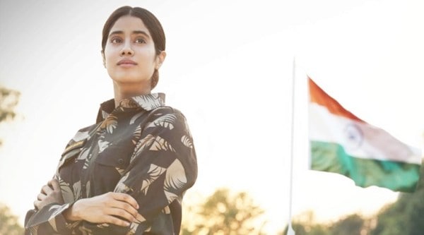 janhvi kapoor in gunjan saxena