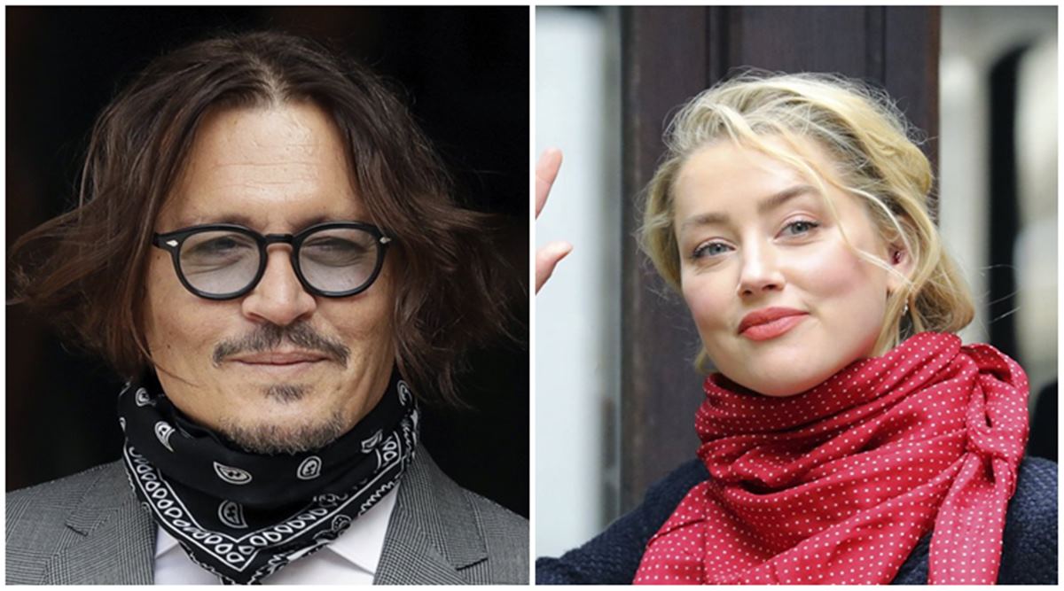 In Libel Case Johnny Depp Says Amber Heard Hit Him With Haymaker Punch Entertainment News The Indian Express