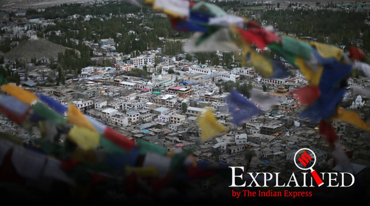 ladakh, strategic importance of ladakh, ladakh terrain, ladakh geography, india china border news, Daulat Beg Oldie, Pangong Tso, indian express