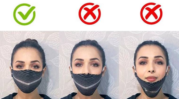 Malaika Arora shows how not to wear a face mask; follow these rules ...