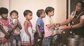 malnutrition, malnutrition in maharashtra, ICDS programme in maharashtra, maharashtra growth monitoring for infants, maharashtra growth monitoring for infants resumed, maharashta anganwadi workers, indian express news