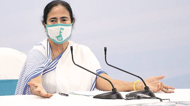 Mamata Banerjee, west bengal covid lockdown, west bengal private buses, west bengal private buses permit-fee waive, indian express news