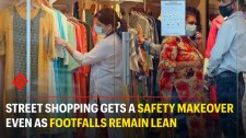Street shopping gets a safety makeover even as footfalls remain lean