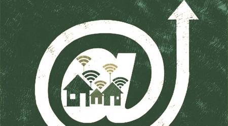 migrant workers, rural data consumption, BharatNet scheme, Internet usage, mobile data, Indian express news