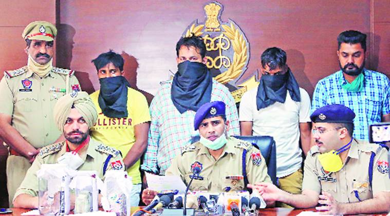 Mohali police, PNB robbery, Mohali arrest, Punjab news, indian express news