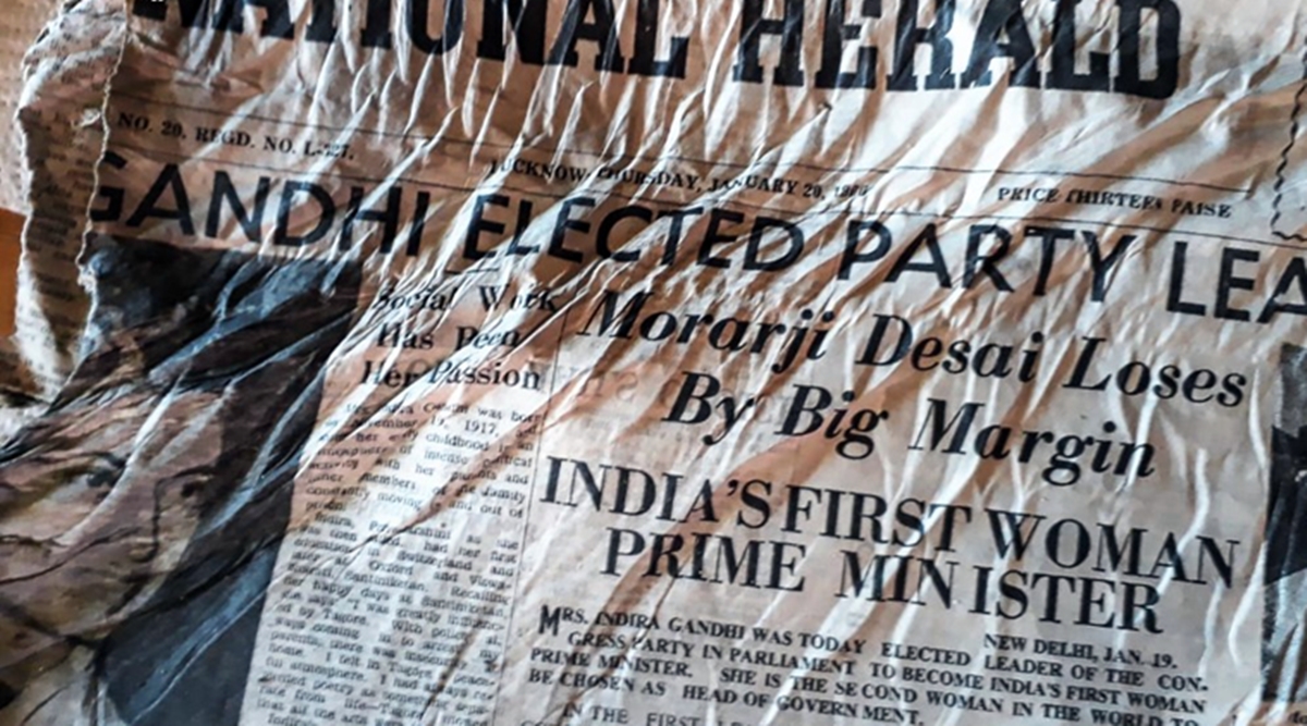 Indian Newspapers From 1966 Found On Melting French Glacier India News The Indian Express