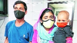 mp family in mumbai, mp familyt covid, mp family lives under flyover, mo family flover, covid-19 in mumbai, mumbai coronavirus news, indian express news