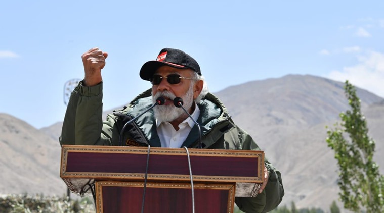 narendra modi ladakh