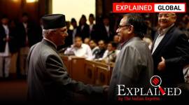 Nepal, India Nepal map row, India Nepal ties, K P Oli, Pushpa Kamal Dahal, Oli Prachanda rivalry, Indian Express