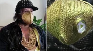 Niet verwacht Hysterisch Verbetering Cuttack businessman protects himself from Covid-19 with gold mask worth Rs  3.5 lakh | Trending News,The Indian Express