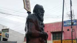 periyar statue periyar, periyar statue, periyar statue saffron paint, periyar statue desecrated, coimbatore news, indian express