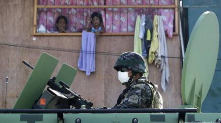Covid-19 in Philippines: Police deployed to implement fresh lockdowns