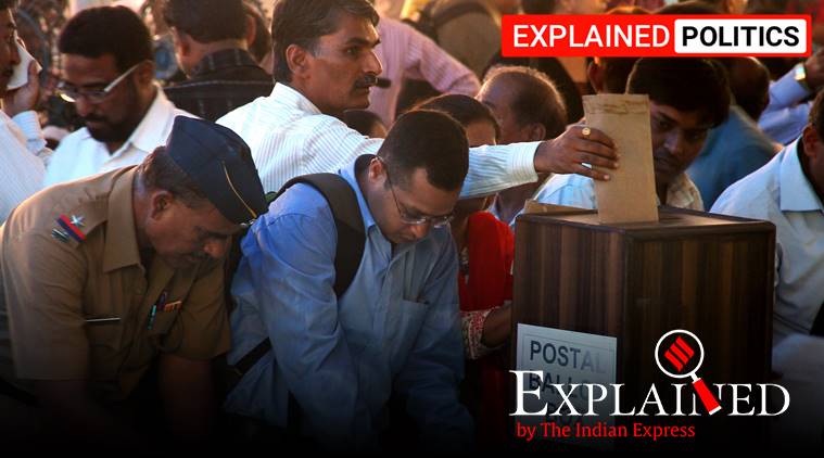 postal ballots, what are postal ballots, postal ballots controversy, Covid postal ballots, postal ballots voting, bihar elections, Indian Express