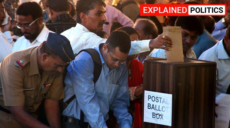postal ballots, what are postal ballots, postal ballots controversy, Covid postal ballots, postal ballots voting, bihar elections, Indian Express