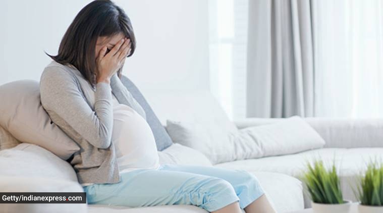 pregnant women, pregnant women depression, postnatal depression during covid, postnatal depression, indian express, indian express news