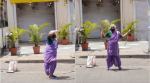 warrior aaji video, pune martial art women video, pune woman street artist, Lathi Kathi pune woman, viral video, indian express, maharashtra news