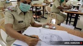 pune police, pune police crime sketches, pune police training, police art training, pune city news, indian express