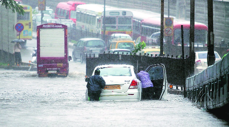 Mumbai monsoon, southwest monsoon onset, mumbai rains, mumbai rainfall, imd, imd mumbaI wether forecast, indian express news