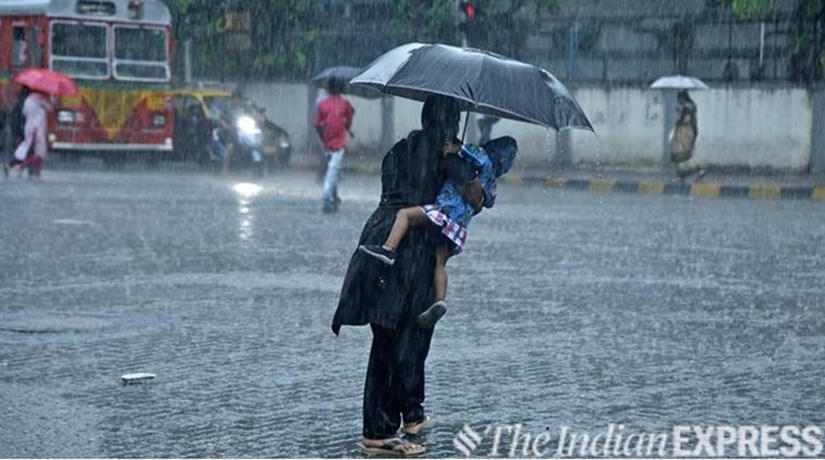 Mumbai monsoon, mumbai rainfall, imd mumbai weather update, met weather update, mumbai weather forecast, indian express news
