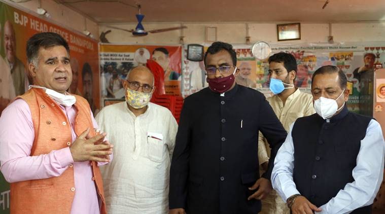 Ravinder raina positive, Ravinder raina covid 19, Ravinder raina coronavirus, kashmir coronavirus updates, ram madhav, jitendra singh, indian express