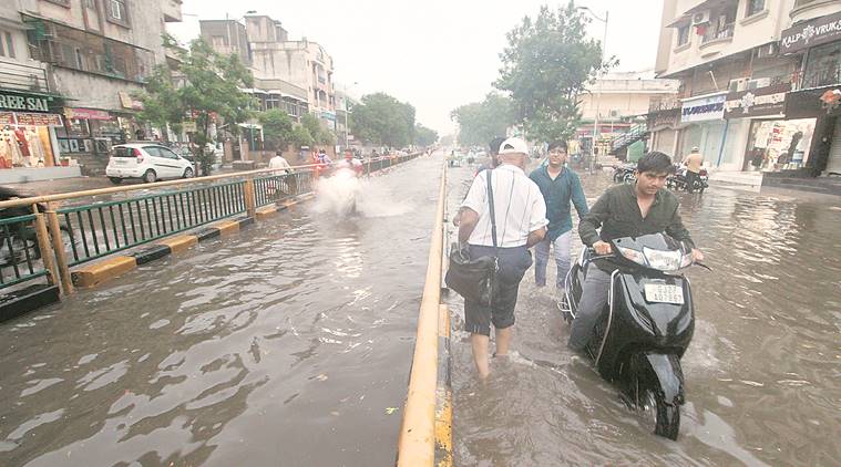Gujarat rainfall, Gujrat weather, IMD Department, Gujarat news, Indain express news