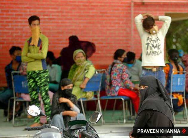 delhi covid cases, delhi school becomes testing centre, delhi coronavirus news, delhi coronavirus cases, delhi city news, indian express news