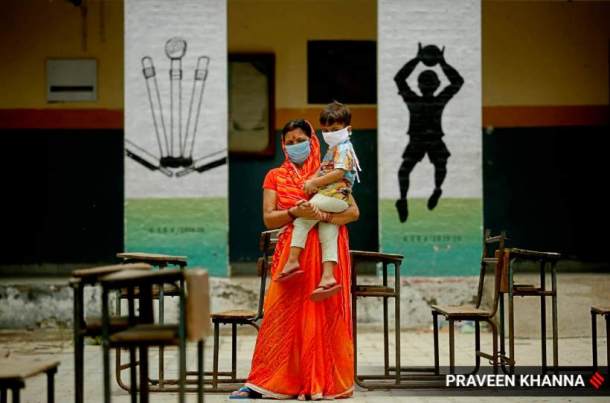 delhi covid cases, delhi school becomes testing centre, delhi coronavirus news, delhi coronavirus cases, delhi city news, indian express news