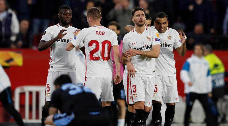 Sevilla player tests positive for COVID-19 ahead of UEFA Europa League ...