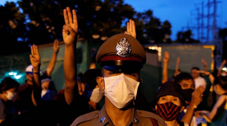 Thailand, Thailand protests, thailand protests explained, thailand coronavirus outbreak, Prayuth Chan-ocha, Thailand anti-government protests, Indian Express