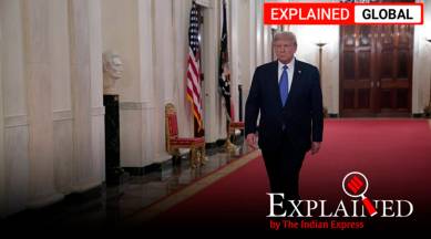 Donald trump, US election delay, can Trump delay US elections, mail-in voting US, US election dates, express explained, indian express