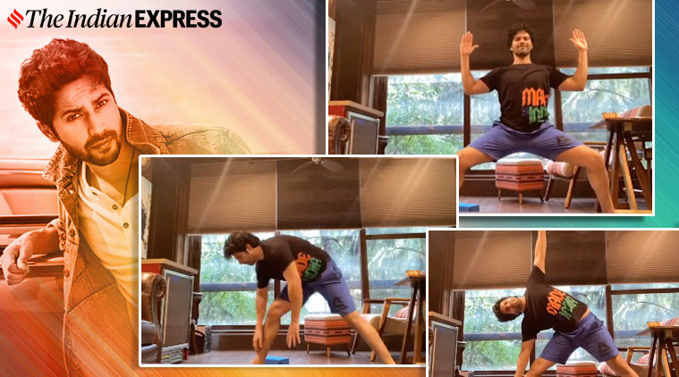 varun dhawan, yoga