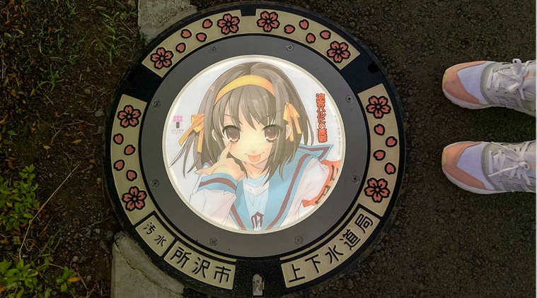 Japon, Tokyo, Manhole, Anime, Glow In The Dark Manholes, Anime Manholes, Tendance News, Indian Express News