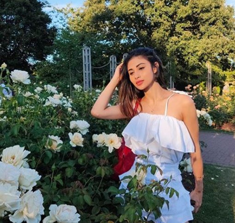 Mouni Roy opts for the perfect summer dress; check it out here ...