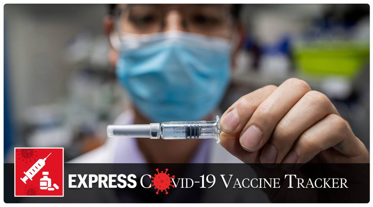 In this file picture, an engineer shows an experimental vaccine for the COVID-19 coronavirus (AFP)