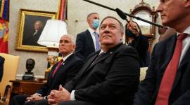 US elections 2020, mike pompeo, mike pompeo Israel convention, donald trump