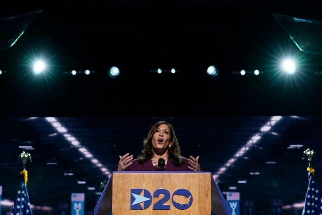 democratic national convention, dnc 2020, dnc 2020 day 3, dnc Delaware, kamala harris, kamala harris speech dnc, joe biden, barack obama, barack obama dnc speech, hillary clinton, nancy pelosi, donald trump, elizabeth warren, us elections 2020, us november election, indian express news