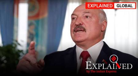 Alexander Lukashenko, Belarus. Belarus presidential elections, Belarus elections explained, Svetlana Tikhanovskaya, world news, Indian express
