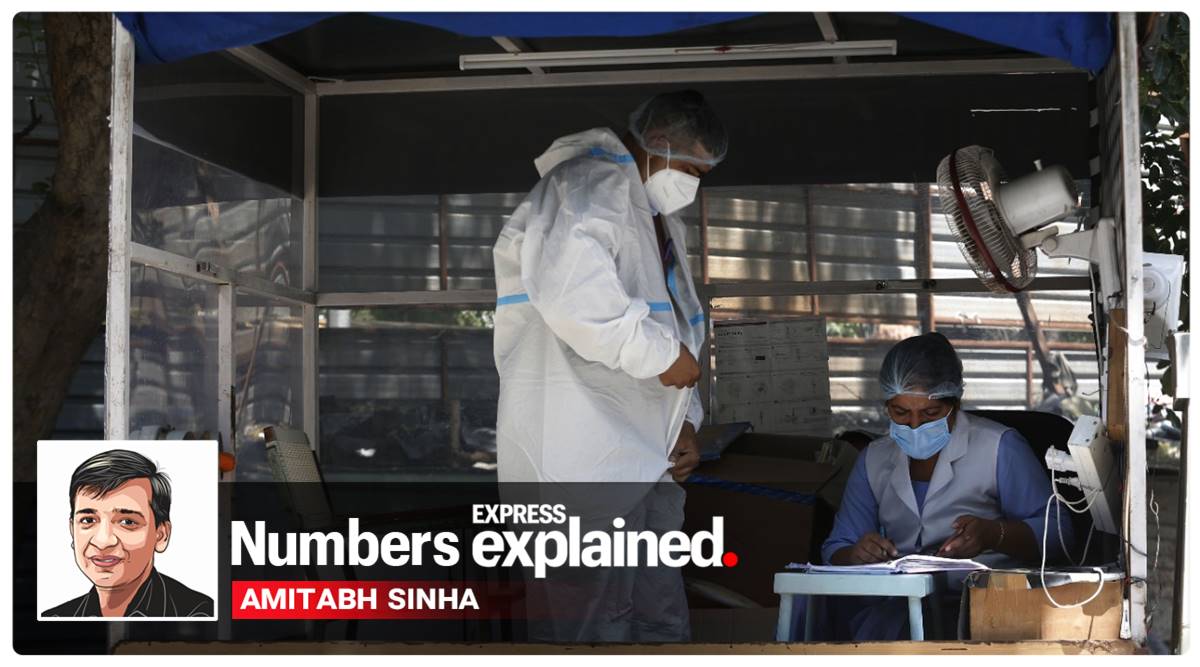 At a testing centre in New Delhi (Express photo/Amit Mehra)