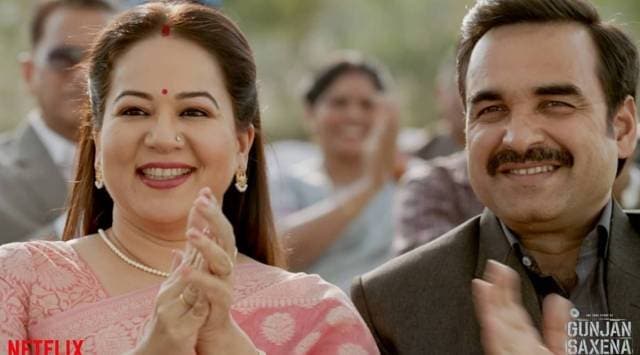 Ayesha Raza Mishra with Pankaj Tripathi