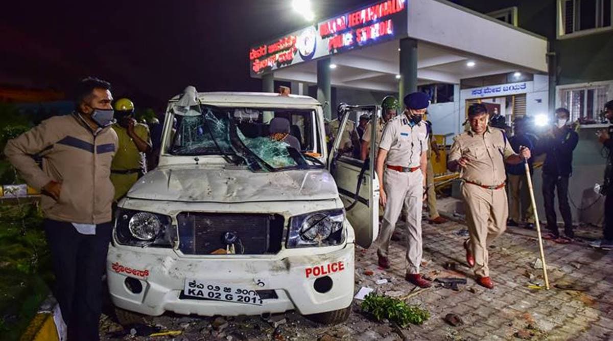 bengaluru violence, Bangalore, Bangalore news, Bangalore police, Bangalore violence, Islam, Congress, Indian Express