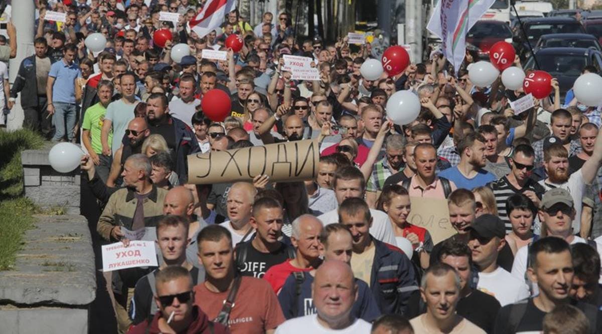 Public weariness with Lukashenko's iron-fisted rule, augmented by his cavalier dismissal of the coronavirus pandemic as a "psychosis" and the bruising economic fallout from the outbreak, has fomented broad discontent. (Photo: AP) 