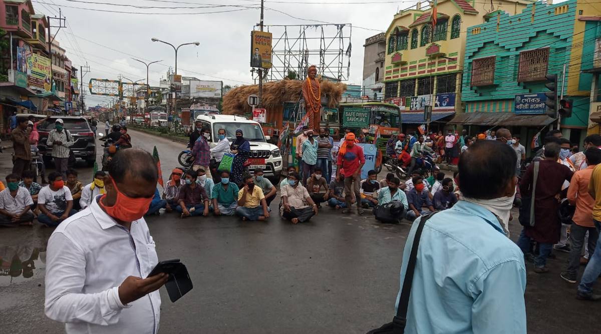 Bengal independence day protest