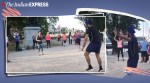 Diljit Dosanjh, G.O.A.T., Switzerland, Women, Bhangra dance Switzerland, Viral video, Bhangra dance videos, Punjabi dance, Trending news, Indian Express news
