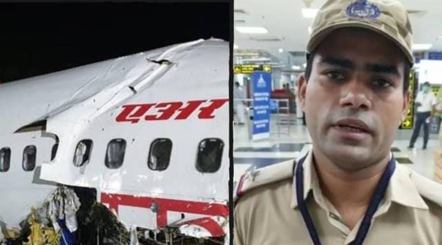 CISF Assistant Sub-Inspector Ajith Singh spoke about the final minutes of Air India Express that crashed in Kerala on Friday (Screengrab)