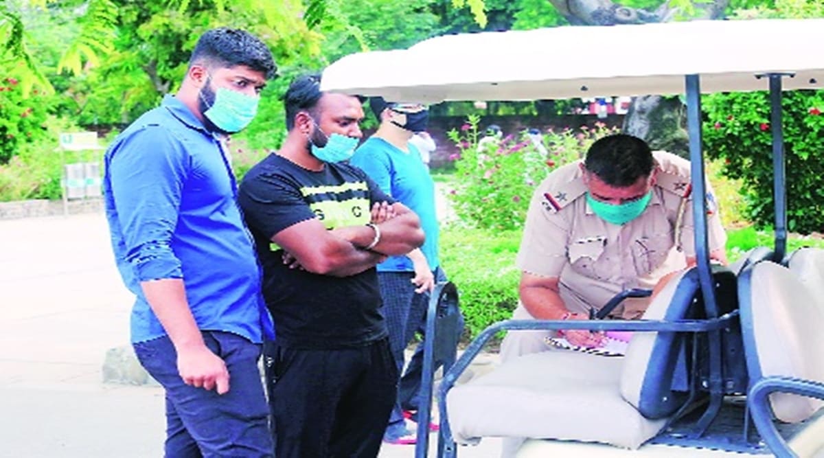 Chandigarh, Sukhna Lake, COVID-19, Chandigarh Police