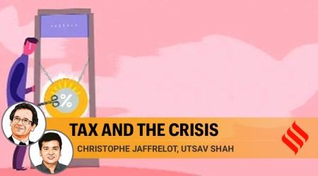 India taxation policy, fiscal deficit, COVID crisis, COVID impact on economy, indirect tax revenue, Christophe Jaffrelot writes, Utsav Shah, Indian express opinion